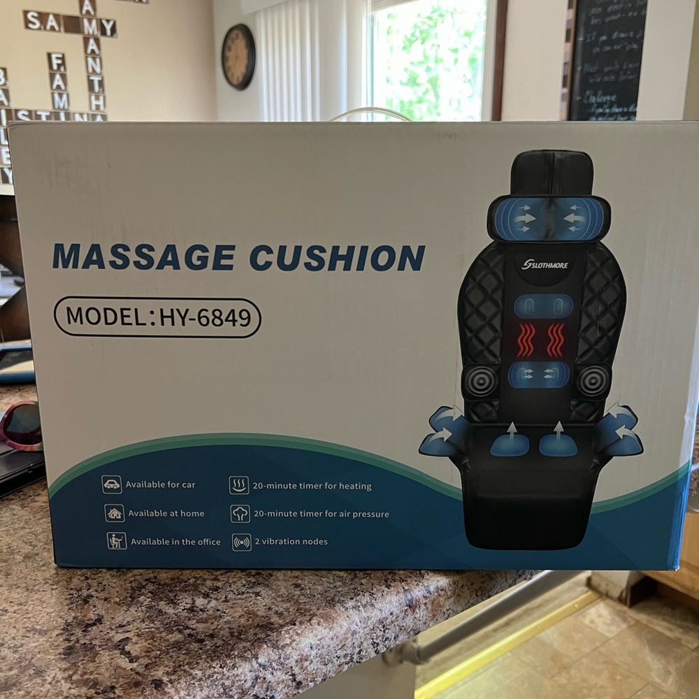 Massage chair for a chair! Brand new and never used.